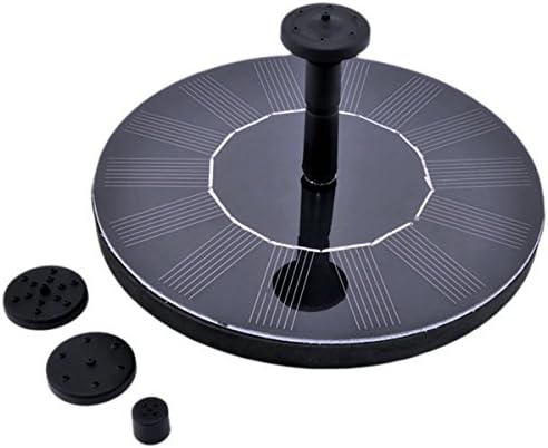 Solar Bird bath Fountain Pump for Garden and Patio, Creny Solar Panel Water Floating Fountain Pump Kit for Bird Bath,Fish Tank,Small Pond,Garden Decoration(1.4W)
