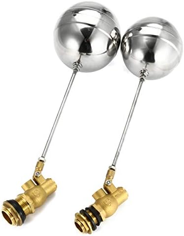 Jecenka 1 Inch Float Valve Brass Valve Stainless Steel Water Trough Automatic Cattle Bowl Tank