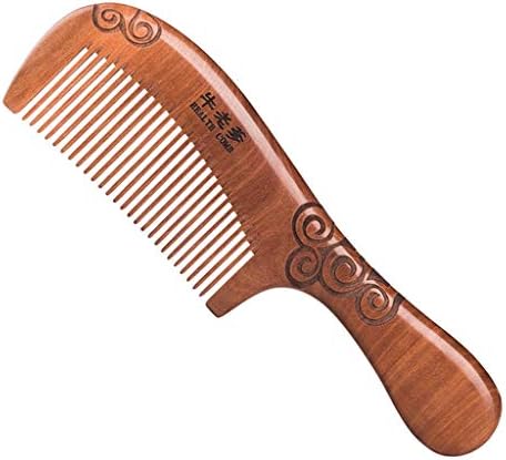 Peach Wood Comb Portable Carry On Student Ms Long Hair Curls Comb Men Short Hair Gift Massage Wooden Comb