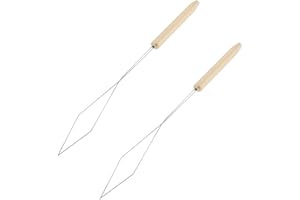 LT Easiyl 2pcs Brass Fly Tying Bobbin Threader for Fly Tying or Tying Flies 14cm