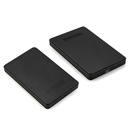 JoyliveStore 2.5 Inch Portable USB 3.0 HDD SATA Hard Disk Drive Enclosure External Case Box Black