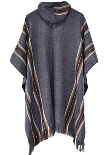 ladies hooded poncho