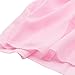 TiaoBug Girls Sequined Ballet Dance Dress Sweetheart Leotard Pink 3-4