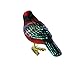 Old World Christmas Vermillion Flycatcher Glass Blown Ornament