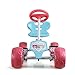 Hauck Lil’Turbo Pedal Go Kart, Blue/Pink