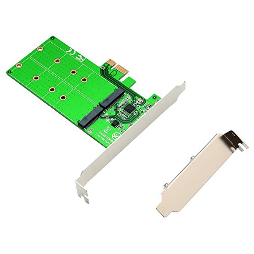 2 Port M.2 SSD to PCI-e x1 adapter B or B+M key (SI-PEX40115)