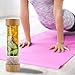 Fayruz Gem Water Bottle,Bamboo Lids Crystal Water Bottle with Rose Quartz Crystal and Tea Infuser Bottle Healing Crystals Tea Mug- Tea, Coffee, Fruit Infused Water (Rose Quartz)