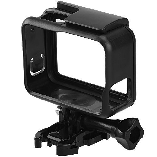 ALLCACA Camera Frame Mount Protective Housing Frame Protective Housing Case for GoPro Hero 5 Cameras, Black