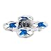 Blade Inductrix Fpv Bl Bnf Basic RC Drone with Safe Technology, Blue