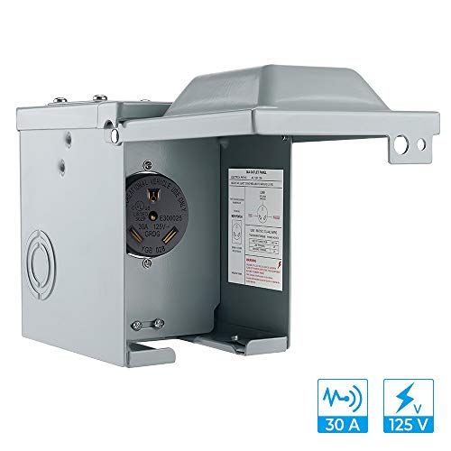 Compare price to rv 30 amp power outlet box