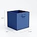 Closet Organizer - Fabric Storage Basket Cubes Bins - 6 Blue Cubeicals Containers Drawers