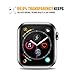 [2-Pack] NotoCity Compatible Apple Watch Case Series 6/Series 5 40mm Screen Protector, Overall Protective Soft Case TPU HD Clear Ultra-Thin Cover Compatible Apple Watch Series 6/5/4(Clear 40mm)