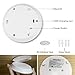 Morpilot 3 Pcs Puck light Wireless Remote Control Rechargeable 5 LED Cabinet Light Wireless Spot Light Stick-On Tap Lights for Cabinets Closets Attics Garages Car Sheds Storage Room-Natural Warm White