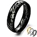 Geek & Glitter Lord of The Rings Ring | The One Ring, The Hobbit, One Ring to Rule Them All, LOTR, an Unexpected Journey, Battle of The Five Armies, Costume Merchandise Jewelry Gifts