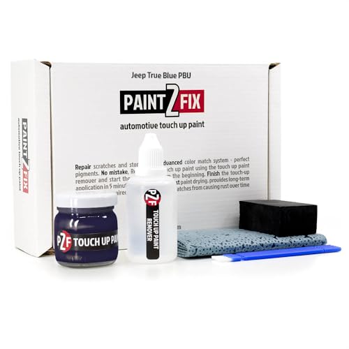 PBU True Blue Touch Up Paint Kit for Jeep Scratch