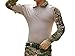 Camo Shirts for Men Long Sleeve Combat Shirt Army Tshirt Vest Tactical Top Quick Dry T Shirts for Men T Shirts Fishing Shirts Long Sleeve