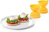 OXO Good Grips 2-Piece Silicone Egg Poacher Set view 12