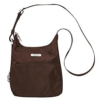 Travelon Anti-Theft Cross-Body Bag, Chocolate