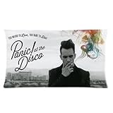 Custom Cotton & Polyester Soft Rectangle Zippered Pillow Case Cover 20X36 (Two Sides) - Music Star Band Series - Panic At The Disco Album This Is Gospel Poster Brendon Urie Smoke Color Smoke Pattern Personalized Pillowcase For Fans Design
