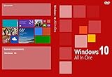 Windows 10 All-In-1 32 & 64 bit Reinstall Install DVD Disc Home and Professional - 2018 Universal Driver Install Disc - No Internet Needed - 2 Disc Installation Kit