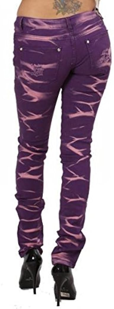 acid wash purple jeans
