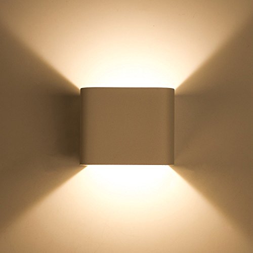 Lightess Wall Sconces Wall Lights LED 5W Aluminum Up Down Design 2700K Warm White