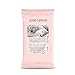 Josie Maran Bear Naked Facial Cleansing Wipes - Travel Size Makeup Remover Wipes with Argan Oil & Aloe Vera for Clean, Nourished & Refreshed Skin - Vegan & Cruelty-Free (30 Count)