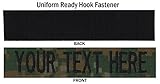 Custom Military/Tactical Name Tapes 50 Fabrics to choose from! Made in the USA! SHIPS UNDER 24 HRS! USMC Woodland Digital, 3.5