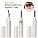 Heated Eyelash Curler,Mini Electric Eyelash Curler Brush,Eyelash Curler with Comb Long Lasting Curled,Portable Electric Makeup Eye Lashes Brush (white)