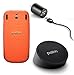 Palm Touchstone Charging Dock with Home Travel Charger and Orange Inductive Back Cover for Palm Pixi Palm Pixi Plus