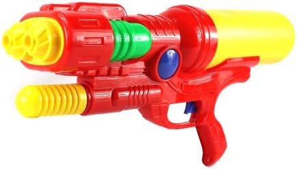 Aqua Blaster 363 Large Size Dual Nozzle Pressurized Pump Action Water Gun, Super Blaster Soaker (Colors May Vary)