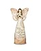 Pavilion Gift Company 19045 Light Your Way Memorial Stars in The Sky Angel Figurine, 7-1/2-Inch , Blue