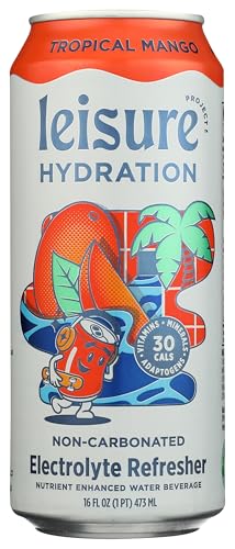 Leisure Hydration Tropical Mango Electrolyte Refresher, 16 Fz