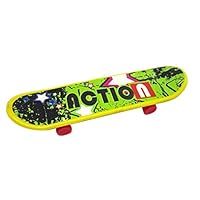 Shangwelluk 1 Pcs Mini Professional Finger Skateboard Educational Kids Gift Cartoon Plastic Board Toy Car Unique Matte Perfect Party Bag Fillers Toys Random Color for Kids