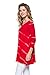 Frumos Womens Tunic 3/4 Sleeve Comfy Loose Fit Tie Dye Tunic Top