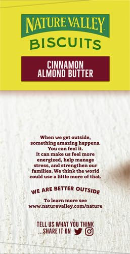 NATURE VALLEY BISCUIT SANDWICHES, ALMOND BUTTER, 5 CT, 6.75 OZ