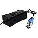 Kuyal Mobility Scooter Battery Charger, 24V 4A Power Supply for Hoveround Mpv5 Chair, Electric Wheelchair, Jazzy Power Chair, Shoprider Mobility Scootie Scooter Adapter with Fan