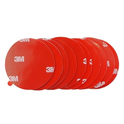 DonDo 3M 4229P doppelseitiges Klebeband Montage Klebestreifen Klebepads Durchmesser 50mm 10 Stück