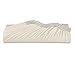 Jubileens Pleated Satin Wavy Crystal Clutch Evening Bag Wedding Purse Handbag (Champagne)