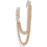 Zoe Chicco Women's 14k Gold Diamond Linked Double Stud Earrings