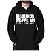 Brisco Brands Dunder Paper Company Mifflin Office TV Show Hoodie Black