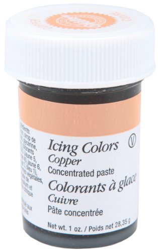 Wilton Copper Icing Color Pattern,
