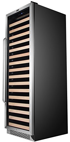 Whynter-BWR-1662SD-166-Built-in-or-Freestanding-Stainless-Steel-Compressor-Large-Capacity-Wine-Refrigerator-Rack-for-Open-Bottles-and-LED-Display-One-Size-Black
