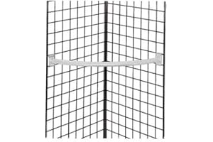 SSWBasics Quarter Circle White Hangrail for Wire Grid - 30"L