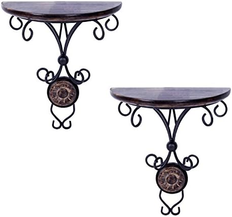 Craft Art India Combo Offer -Home Decor Wooden Wall Decorative / Hanging Shelf / Shelves / Rack / Racks - 2 Pcs CAI-COMBO-163-02