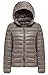 Cheerun Women's Package Down Jacket Women Hooded Ultra Light Weight Short Down Coat