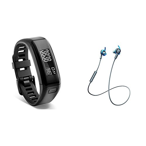 Vivosmart HR Activity Tracker with Jabra Bluetooth Headphones