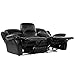 Case Andrea MilanoTM Bonded Leather Double Recliner Sofa