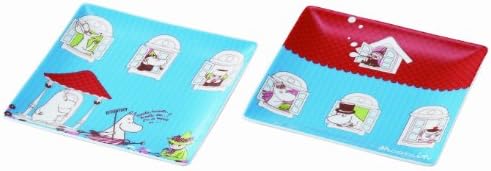 MOOMIN Moomin House series pairs cake plate set MM710-153