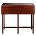Winsome Lynnwood 35.43 x 39.39 x 30-Inch Wood Rectangular Drop Leaf High Table, Antique Walnut (94149)